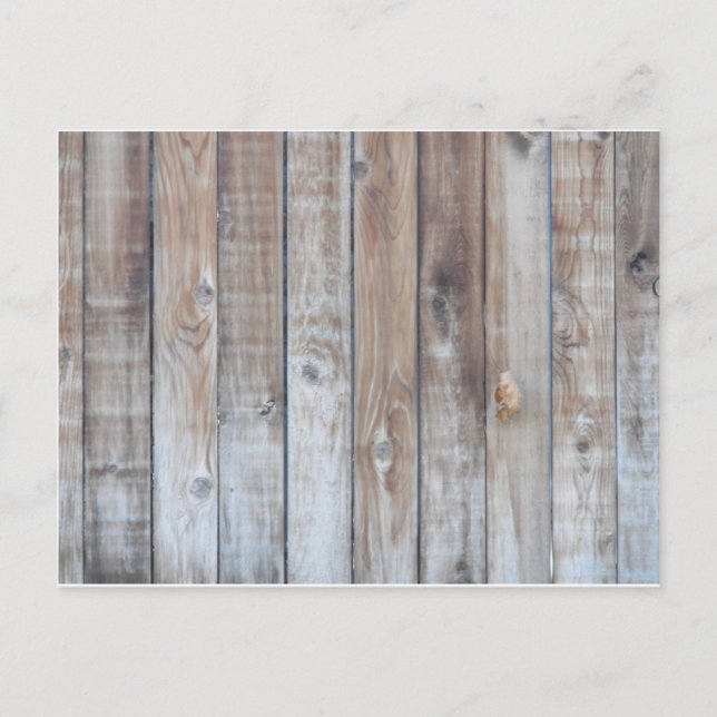 Postal Alambre de madera (Anverso)