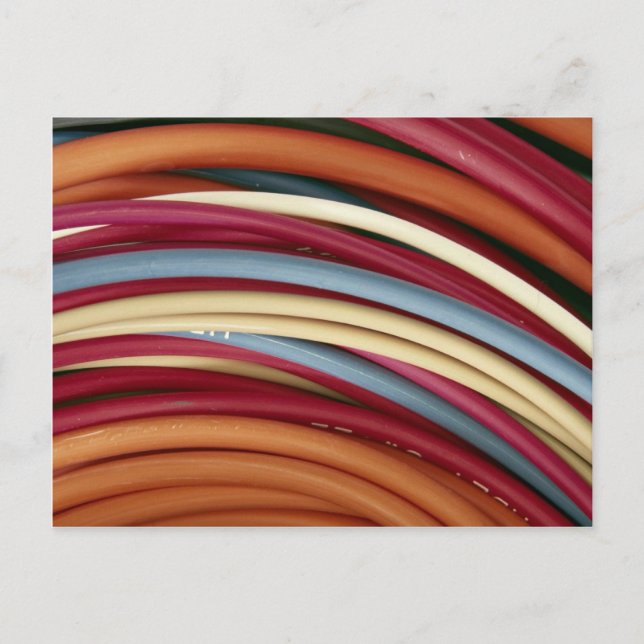 Postal Alambre eléctrico (Anverso)