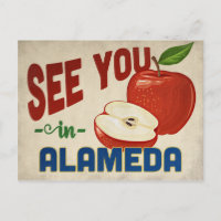 Alameda California Apple - Viajes de época