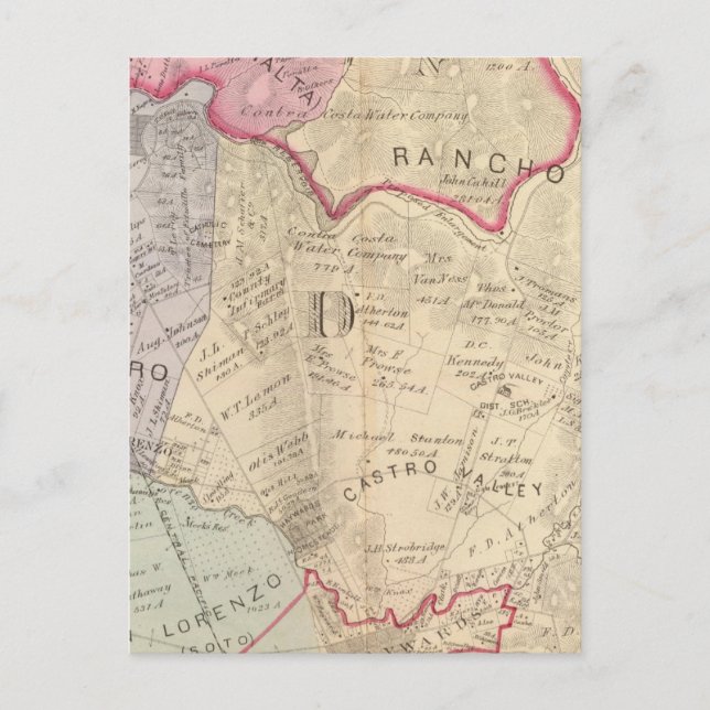 Postal Alameda Co 3 (Anverso)