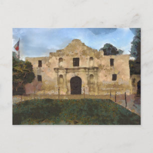 Postal Alamo Lawn