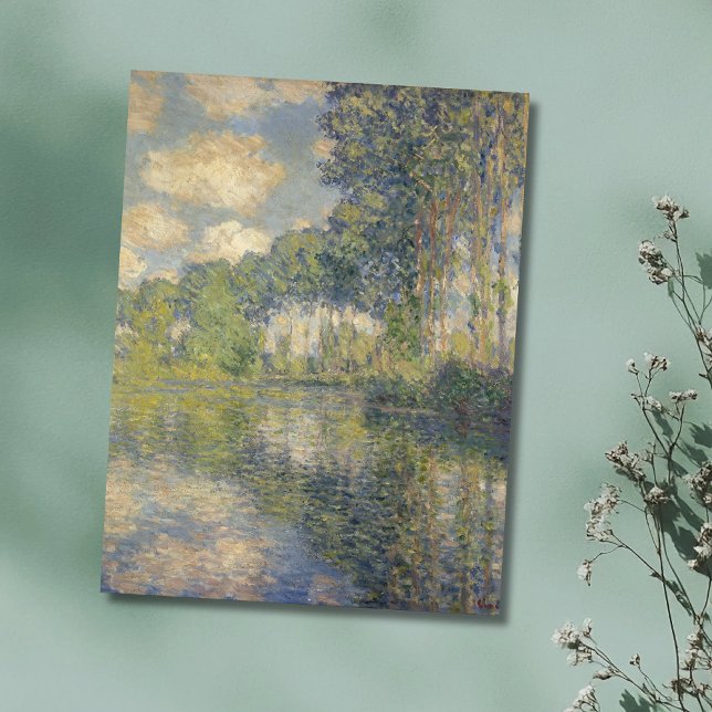 Postal Álamos en el Epte - Monet (Subido por el creador)