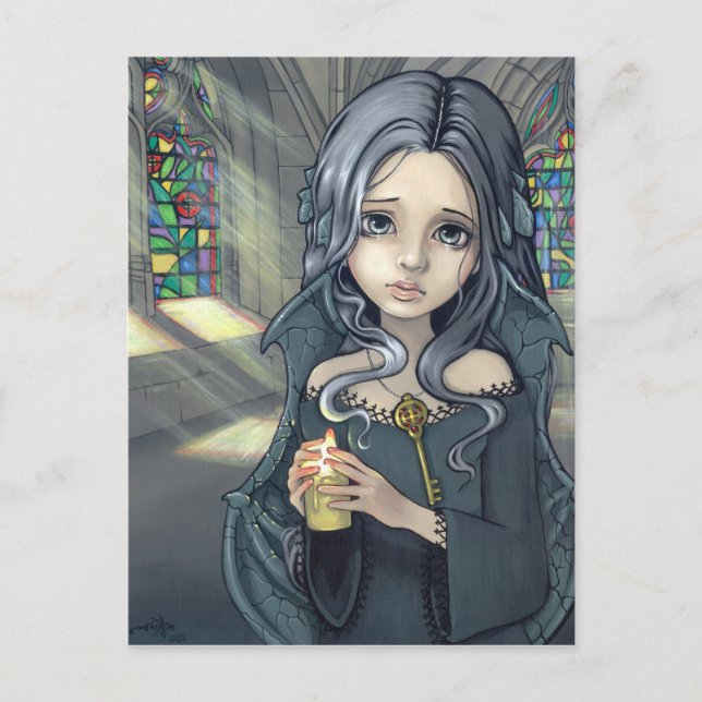 Postal "Alannah" (Anverso)