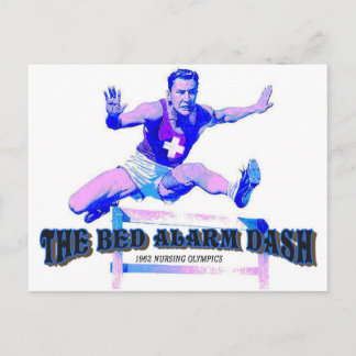 Postal Alarma de cama Dash Enfermería de cosecha  