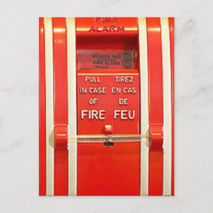 Postal Alarma de incendio