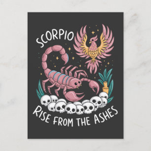 Postal Alarma del Escorpio: Fénix del Zodiaco