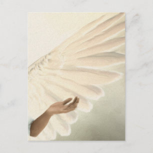 Postal Alas Ángel Hermosas - Cuidado y calma