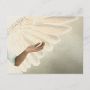 Postal Alas Ángel Hermosas - Cuidado y calma