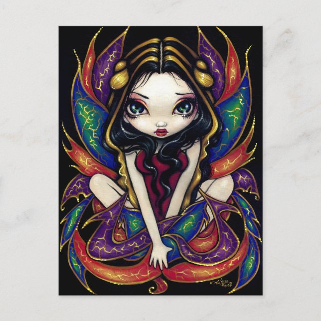 Postal "Alas Magníficas" (Anverso)