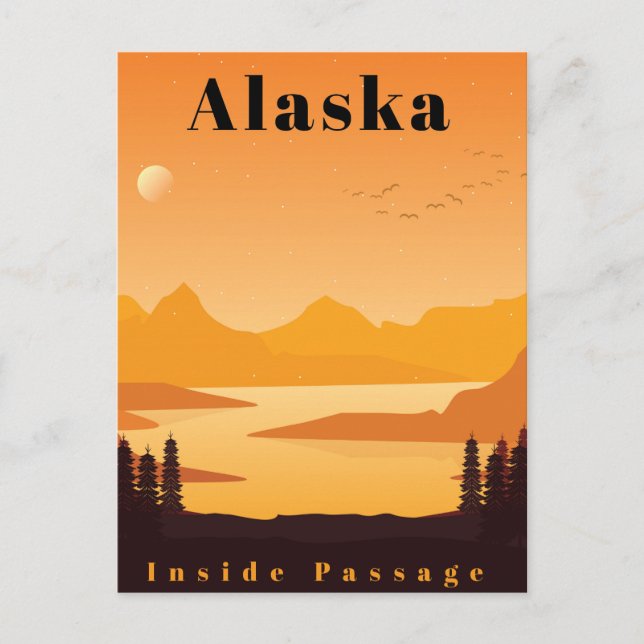 Postal Alaska (Anverso)