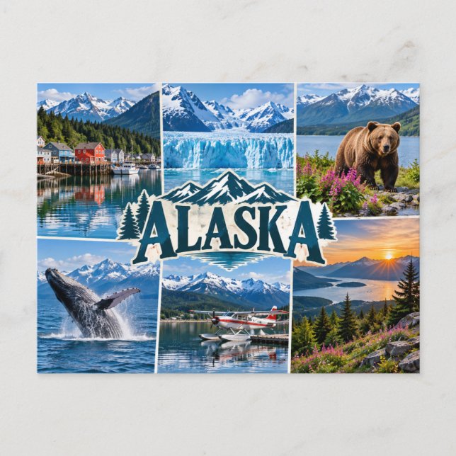 Postal Alaska  (Anverso)