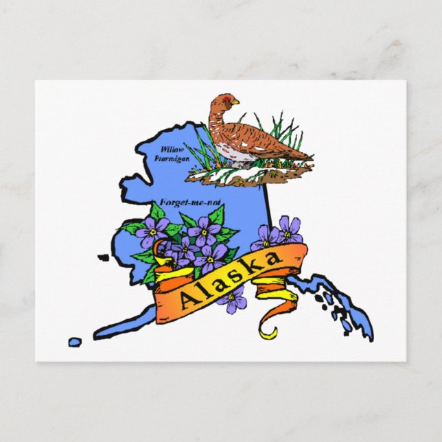 Postal Alaska (Anverso)