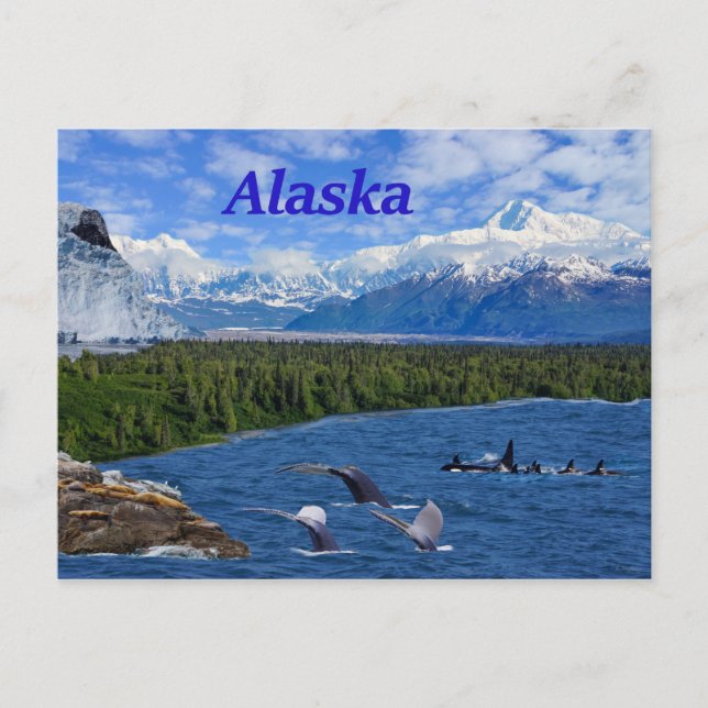 Postal Alaska (Anverso)