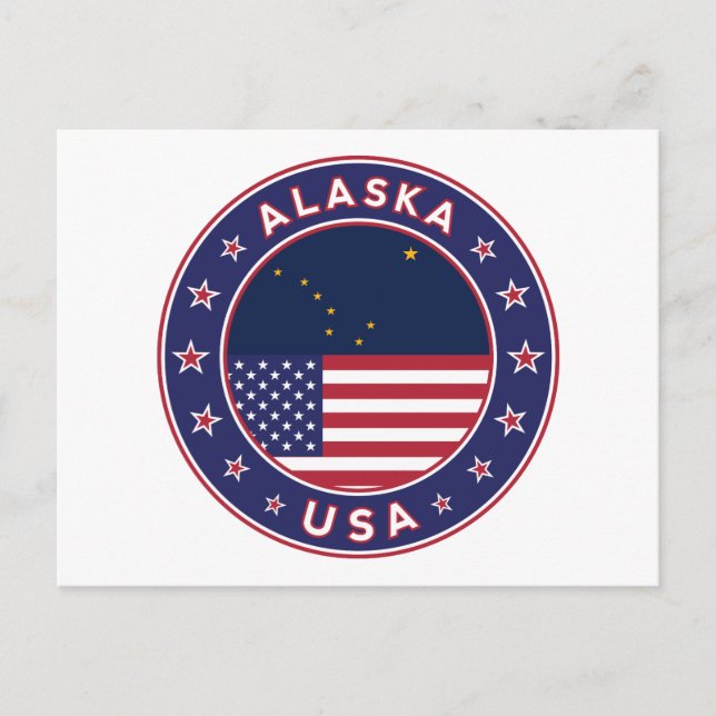 Postal Alaska (Anverso)