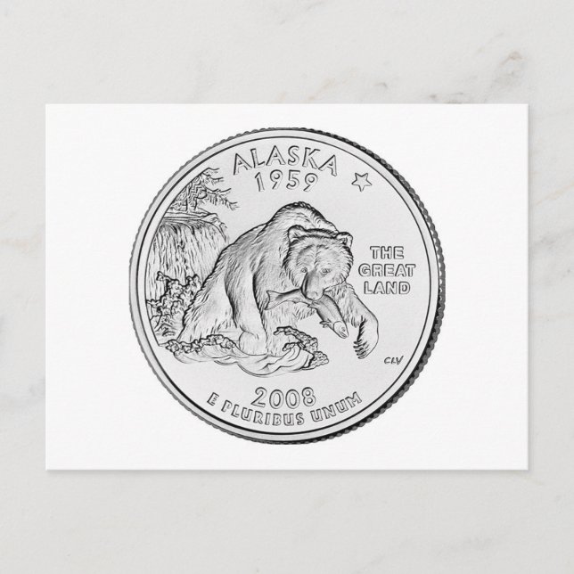 Postal Alaska (Anverso)