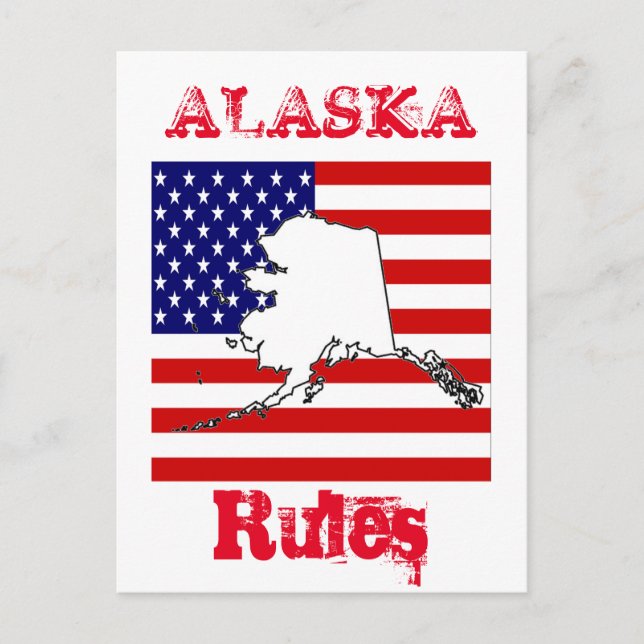 POSTAL ALASKA  (Anverso)
