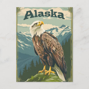 Postal Alaska Bald Eagle