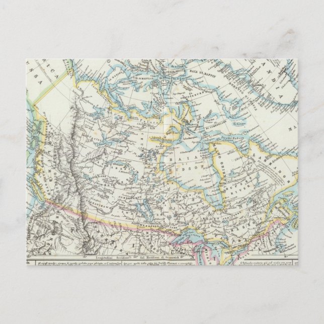 Postal Alaska, Canadá, Groenlandia (Anverso)