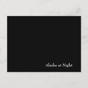 Postal Alaska de noche