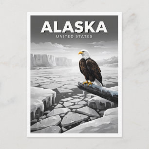Postal Alaska, Estados Unidos Valdez Recuerdo de viaje