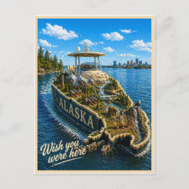 Postal Alaska | Ojalá estuvieras aquí | Serie de estados