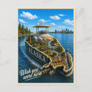 Postal Alaska   Ojalá estuvieras aquí   Serie de estados