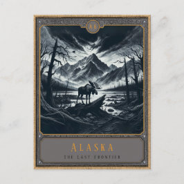Postal Alaska | Postcarta de arte gótico