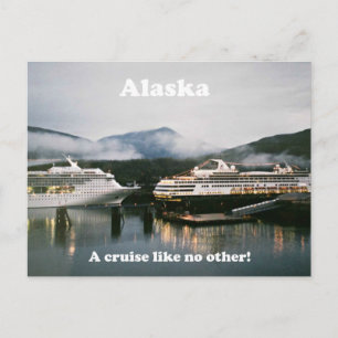 Postal ¡Alaska, un crucero como ningún otro!