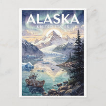 Alaska USA Viaje Vintage