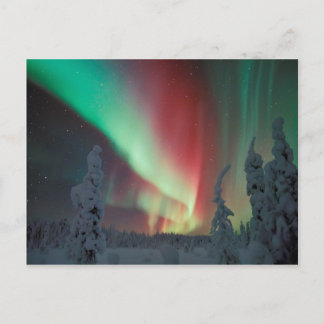 Postal Alaskan Aurora Borealis
