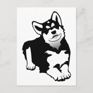 Postal Alaskan Husky
