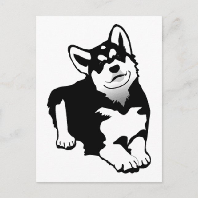 Postal Alaskan Husky (Anverso)