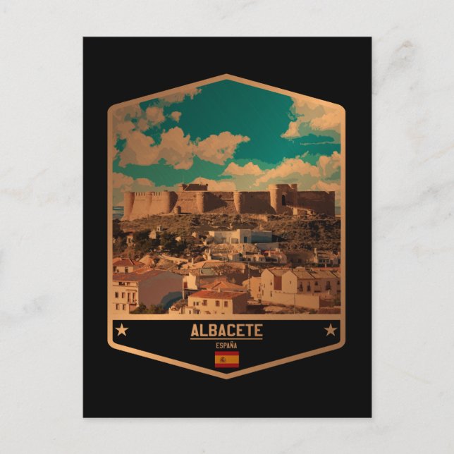 Postal Albacete (Anverso)