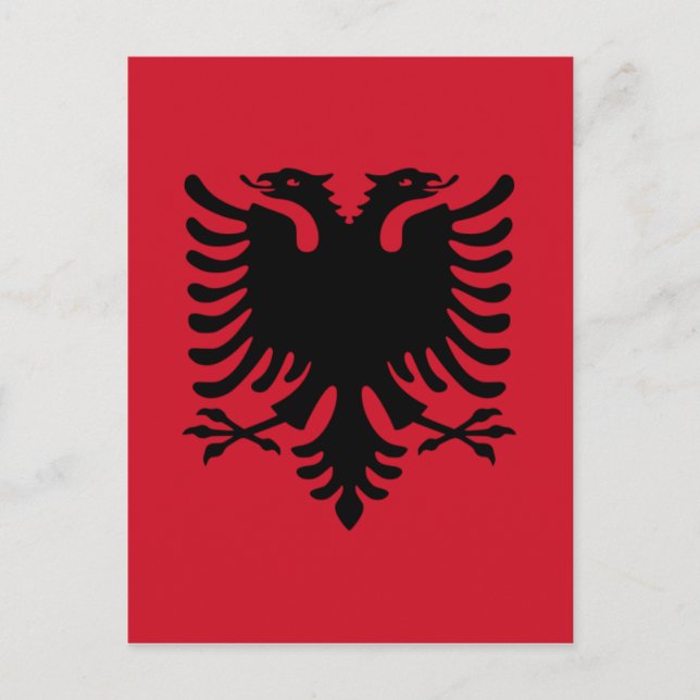 Postal albania (Anverso)