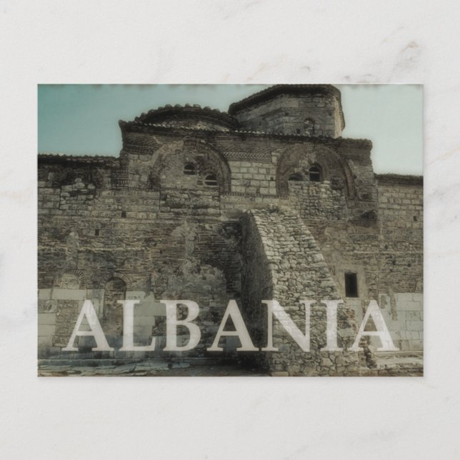 Postal Albania vintage (Anverso)