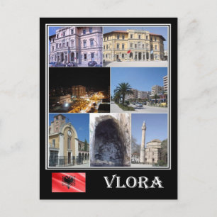 Postal Albania - Vlora - Mosaico -