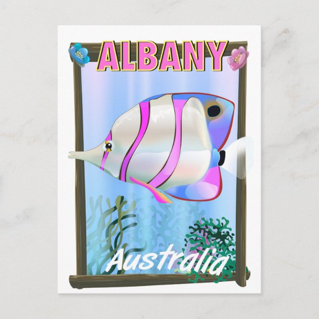 Postal Albany, Australia Occidental (Anverso)