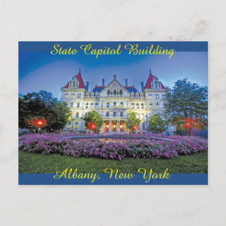 Postal Albany, edificio del Capitolio de NY