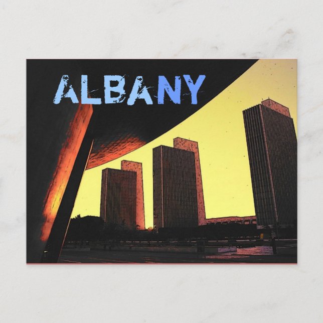 Postal Albany Postcard (Anverso)