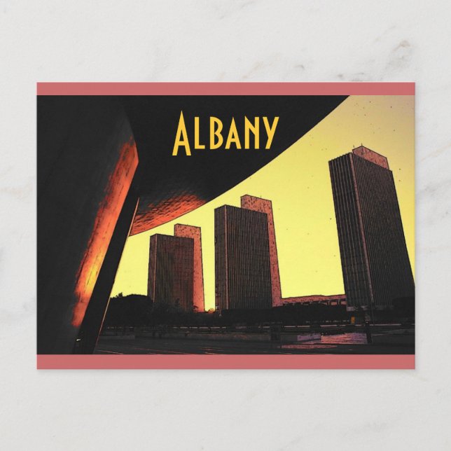 Postal Albany Postcard (Anverso)