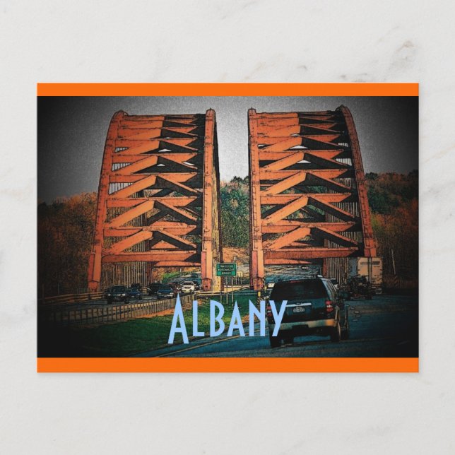 Postal Albany Postcard (Anverso)