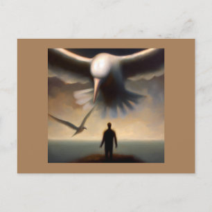 Postal Albatros de animales espirituales 2