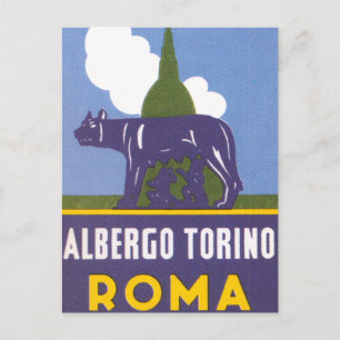 Postal Albergo Torino