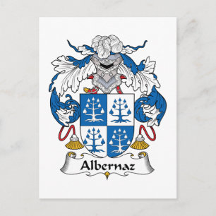 Postal Albernaz Family Crest