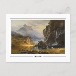 Postal Albert Bierstadt #108 - Postcard Bella Artes