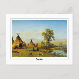 Postal Albert Bierstadt #118 - Postcard Bella Artes