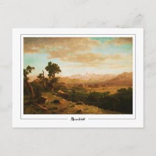 Postal Albert Bierstadt #14 - Postcard Bella Artes