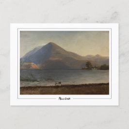 Postal Albert Bierstadt #213 - Postcard Bella Artes