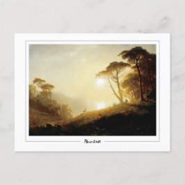 Postal Albert Bierstadt #224 - Postcard Bella Artes
