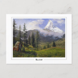 Postal Albert Bierstadt #271 - Postcard Bella Artes